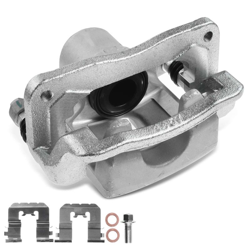 Rear Passenger Brake Caliper with Bracket for Hyundai Santa Fe Kia Sorento