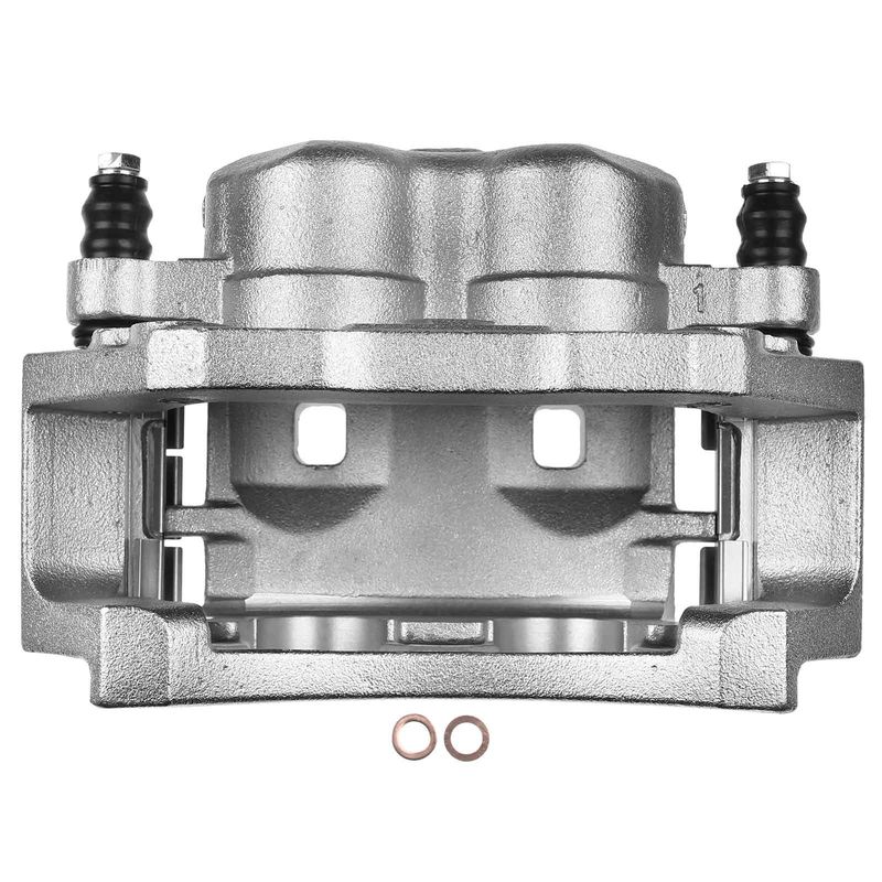 Rear Passenger Brake Caliper with Bracket for Dodge Ram 3500 2001-2002 Pickup