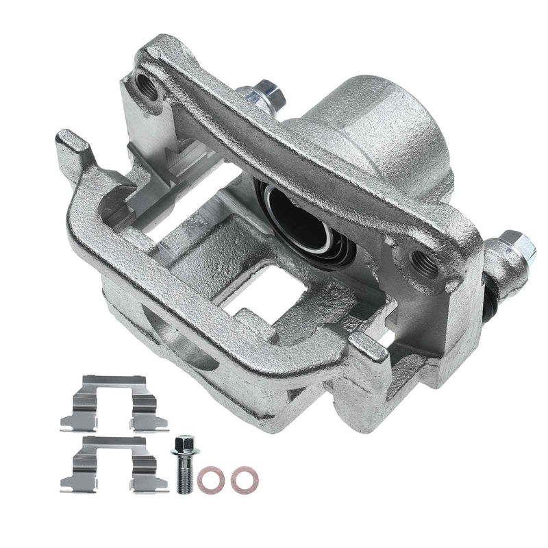 Rear Passenger Brake Caliper with Bracket for Infiniti Nissan G35 G37 M35 M45