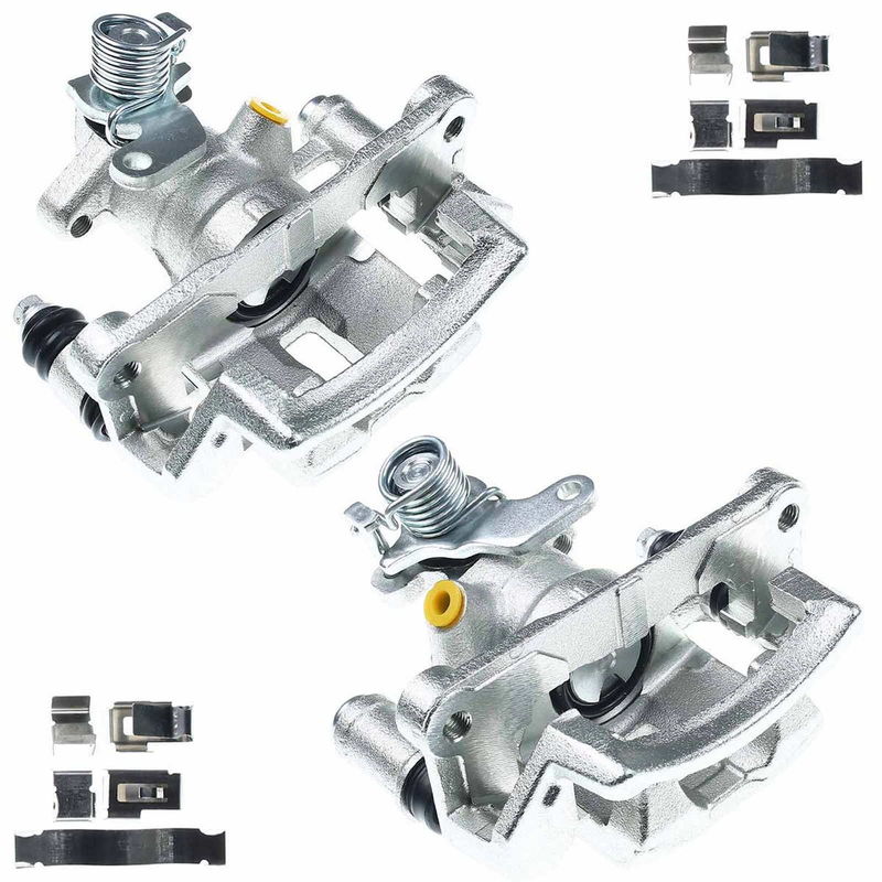 2x Rear Brake Caliper with Bracket for Toyota Corolla 1985-1987 RWD
