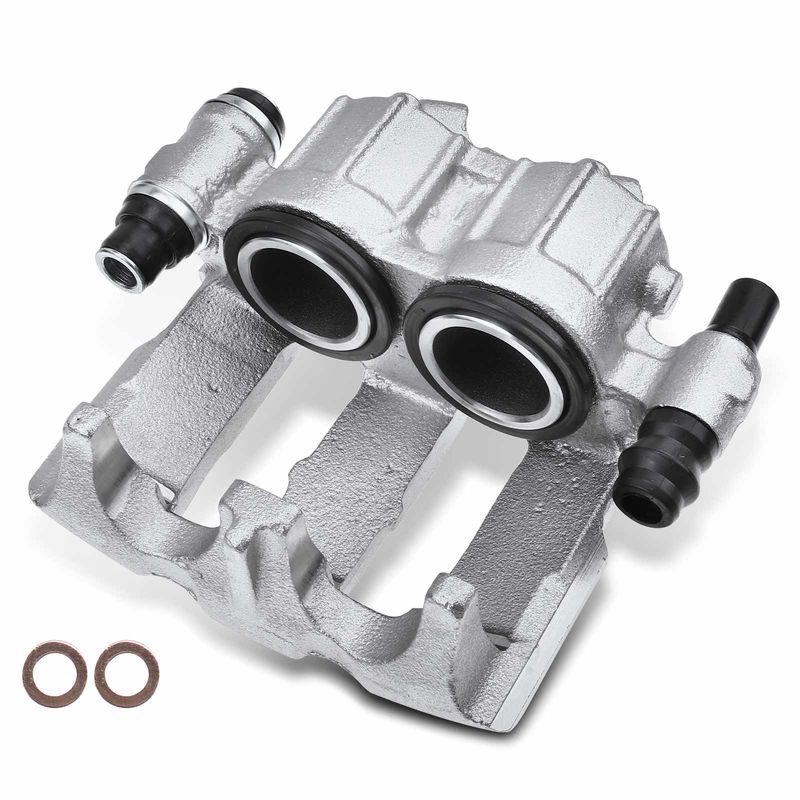 Front Driver Brake Caliper for Volvo 740 1985-1991 745 760 1983-1986 Non-ABS
