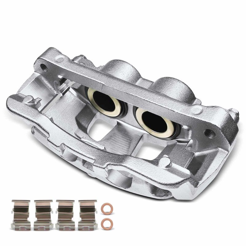 Front Passenger Brake Caliper with Bracket for Ford F-250 350 450 Super Duty