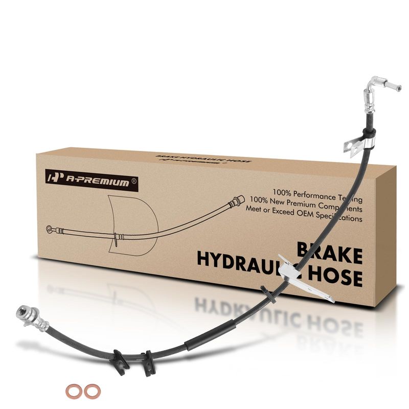Front Passenger Brake Hydraulic Hose for Ford F53 08-09 & 11-14 & 18-19 V10 6.8L