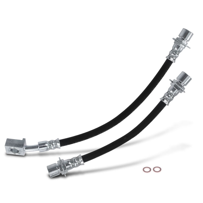 2x Rear Passenger Inner & Outer Brake Hydraulic Line for Cadillac CTS 2008-2013