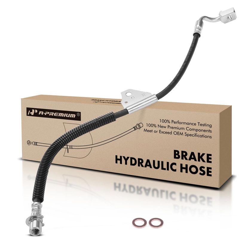 Front Passenger Brake Hydraulic Hose for Chevrolet Astro GMC Safari 03-05 AWD