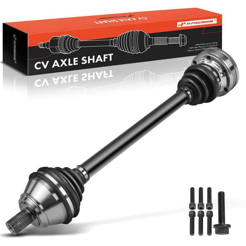 Front Passenger CV Axle Shaft Assembly for Audi TT Quattro 2003-2006 L4 1.8L