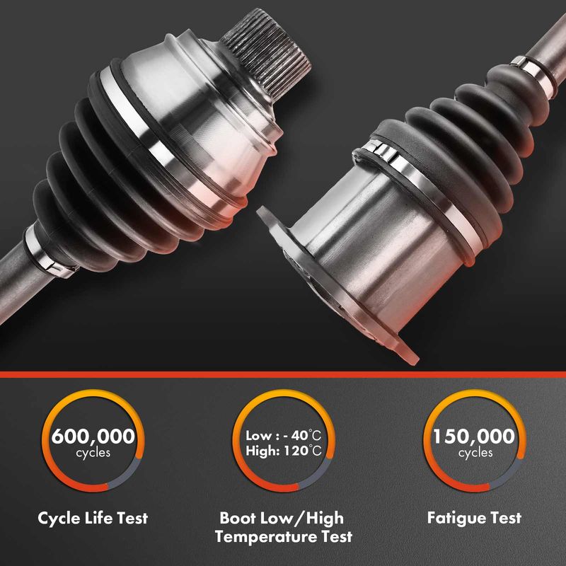 2x Rear CV Axle Shaft Assembly for Mazda Miata 1990-1993 L4 1.6L 4-Wheel ABS
