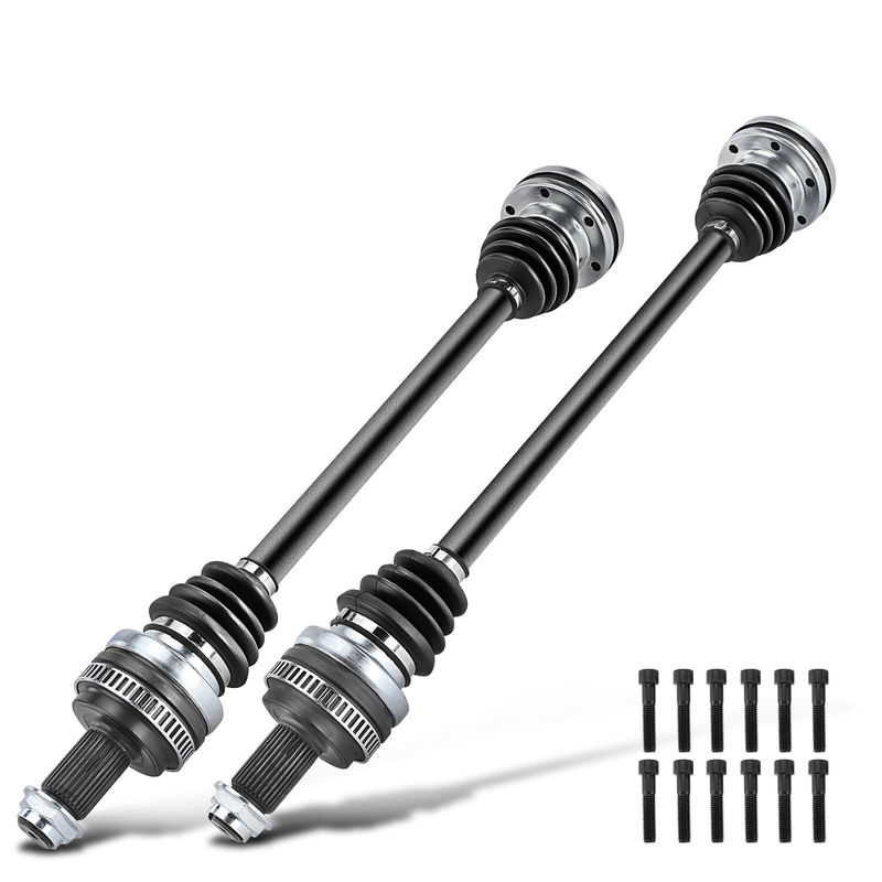 2x Rear CV Axle Shaft Assembly for BMW E83 X3 2004-2006 L6 2.5L 3.0L Auto trans.