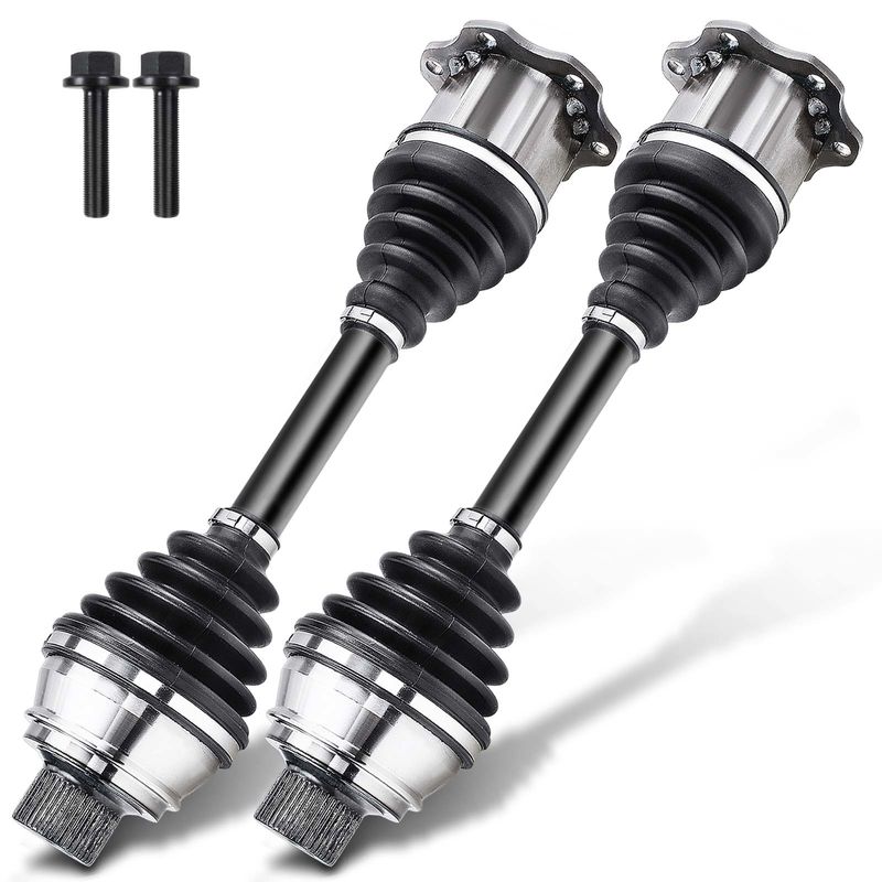 2x Front CV Axle Shaft Assembly for Audi S4 2008-2012 A4 09-11 A5 10-11