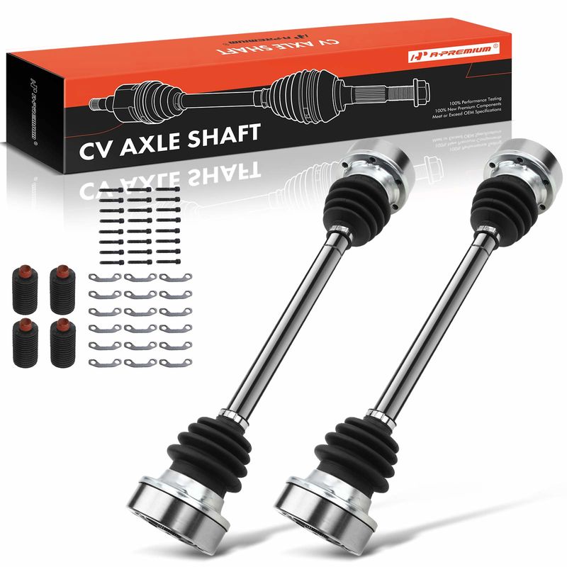 2x Rear CV Axle Shaft Assembly for Porsche 944 924 Volkswagen Manual
