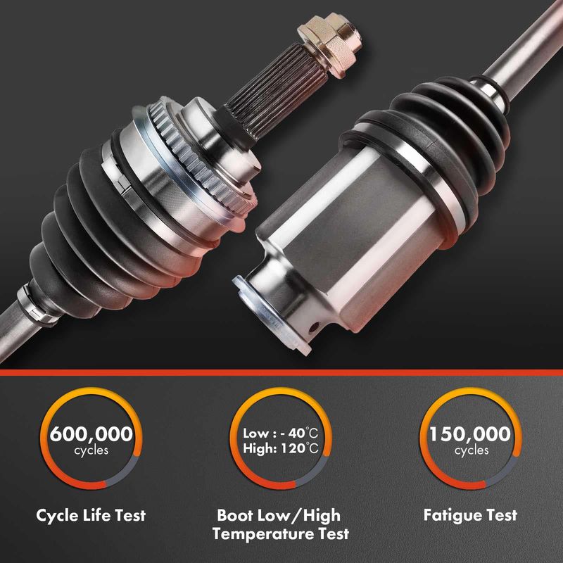 Front Driver or Passenger CV Axle Shaft Assembly for Ram 1500 1500 Classic 4WD