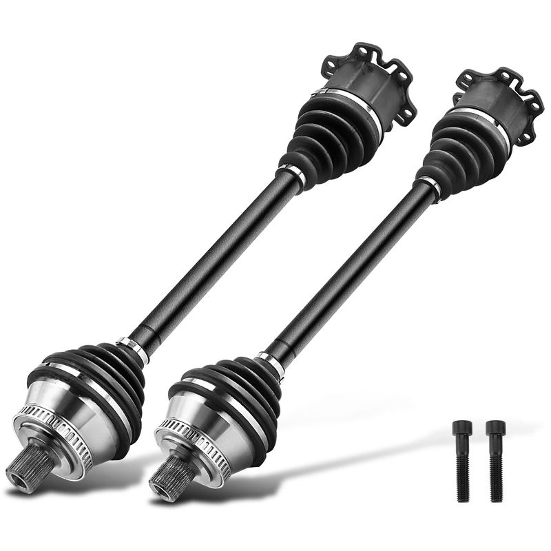 2x Front CV Axle Shaft Assembly for Audi RS4 2007-2008 S4 2004-2008 A4