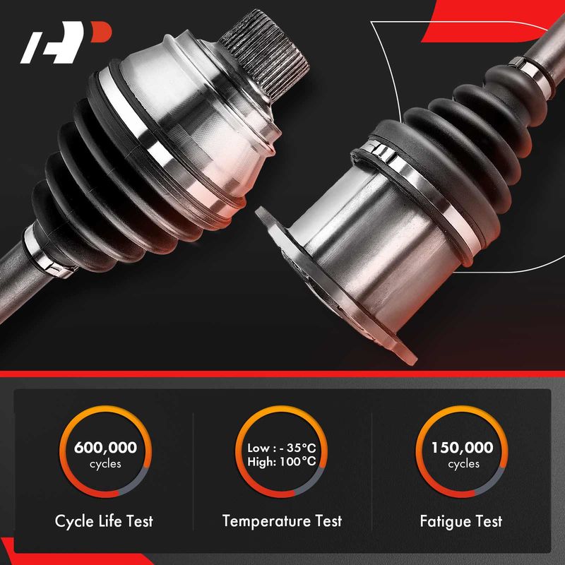 Front Driver CV Axle Shaft Assembly for Volkswagen Jetta 05-15 Golf 1.9L 2.0L