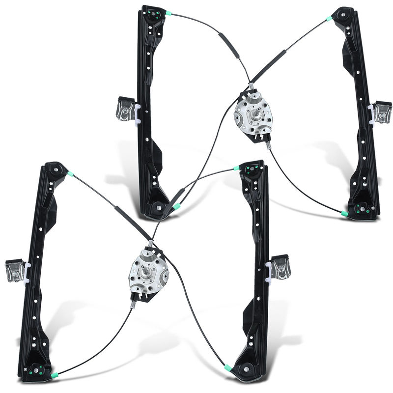2x Front Manual Window Regulator for Ford Focus 2001-2007 Hatchback 2 Door