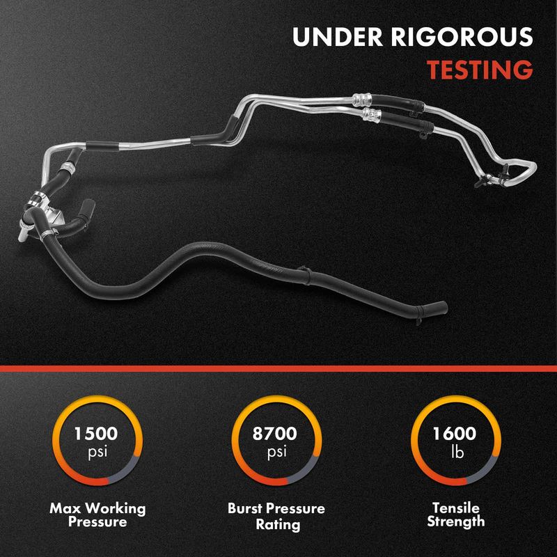 Power Steering Return Line Hose Assembly for Dodge Caliber 07-12 Jeep Compass