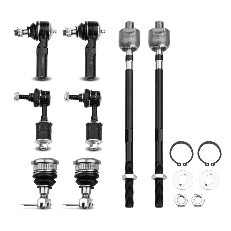 8x Front Stabilizer Bar Link with Ball Joints Tie Rod Ends for Nissan Maxima