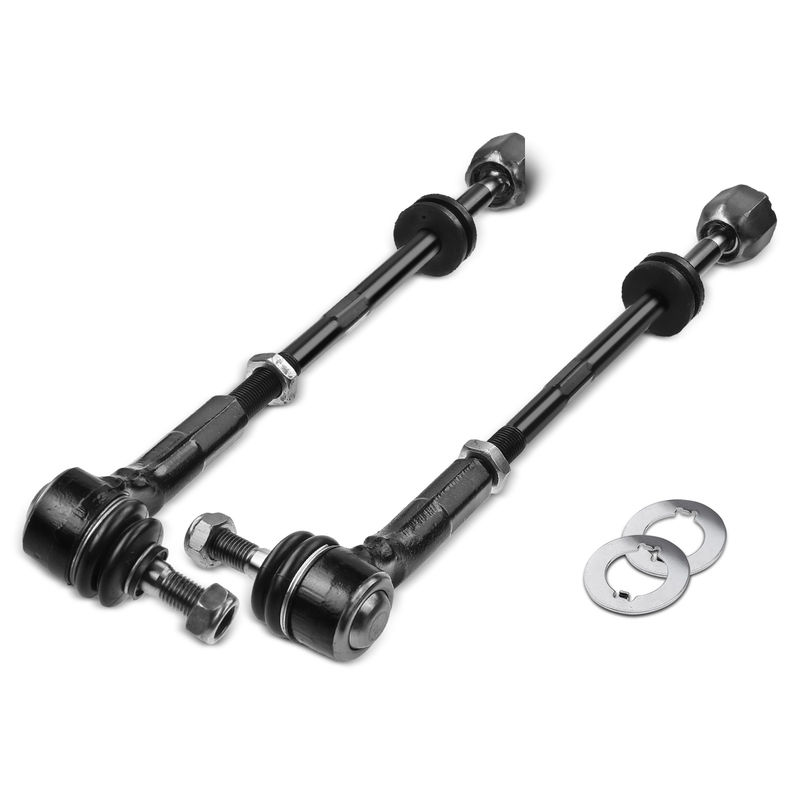 2x Front Inner & Outer Steering Tie Rod End for VW Beetle 1998-2010 Golf