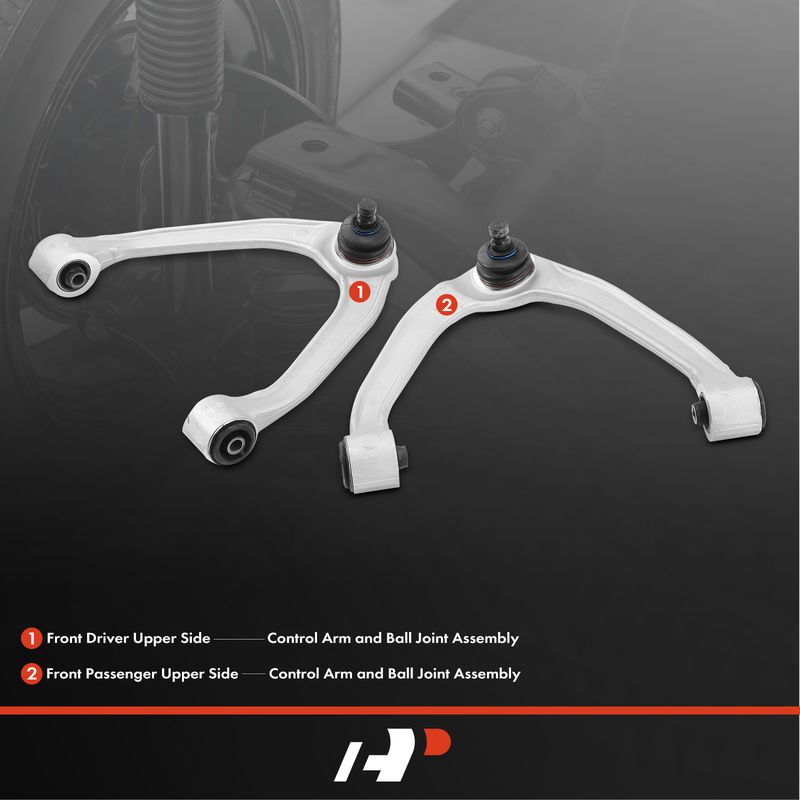 2x Front Upper Control Arm with Ball Joint for Nissan 370Z 09-20 Infiniti Q50 Q60