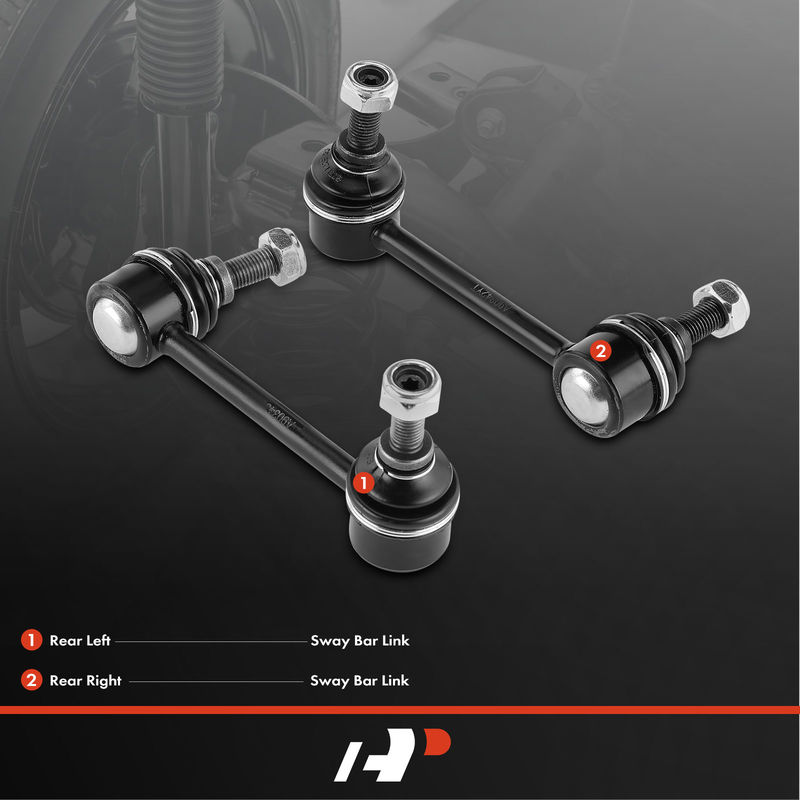 2x Rear Stabilizer Bar End Link for Honda Accord 1998-2007 Acura CL TL TSX