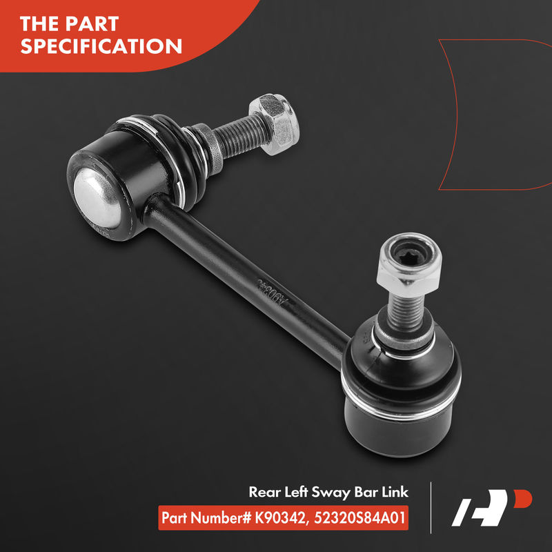 2x Rear Stabilizer Bar End Link for Honda Accord 1998-2007 Acura CL TL TSX