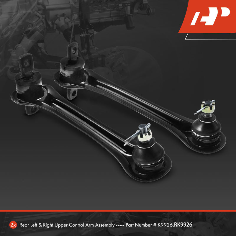 2x Rear Upper Control Arm with Ball Joint for Honda Accord 1986-1989 2.0L