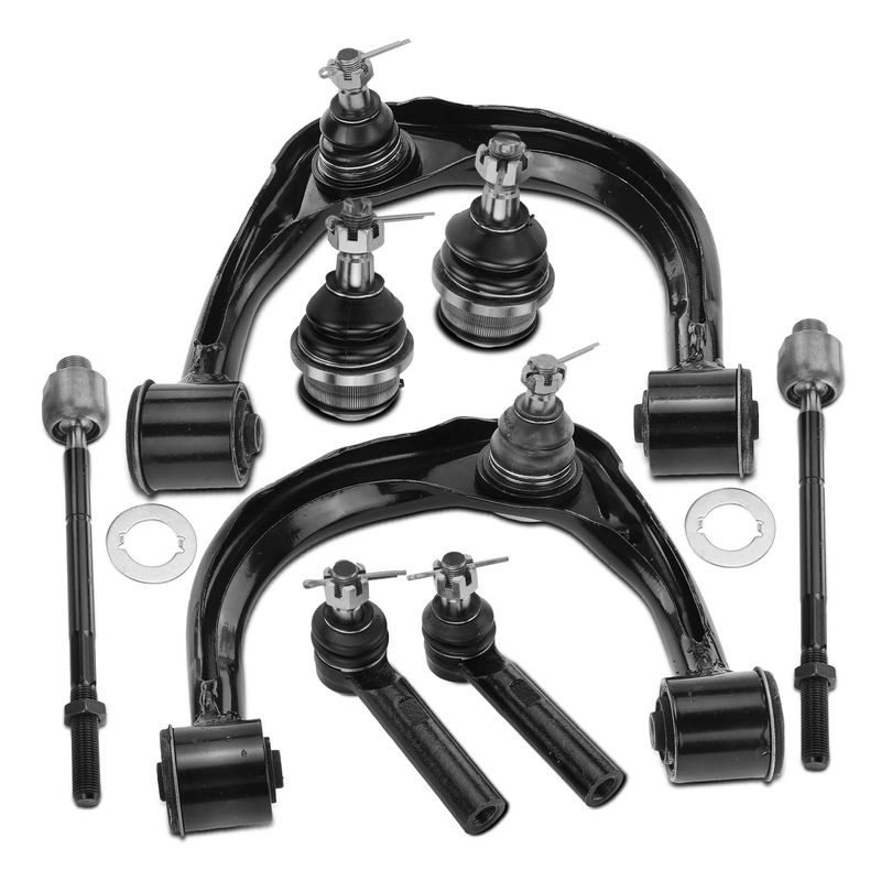 8x Control Arm with Ball Joint & Tie Rod for Toyota 4Runner Lexus GX470