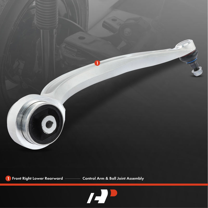 Front Right Lower Rearward Control Arm & Ball Joint Assembly for Audi A4 S4 RS5